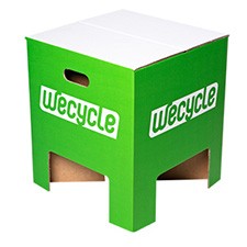 Le tabouret comme il vous plait ! 100% Recyclable certifié 100% FSC